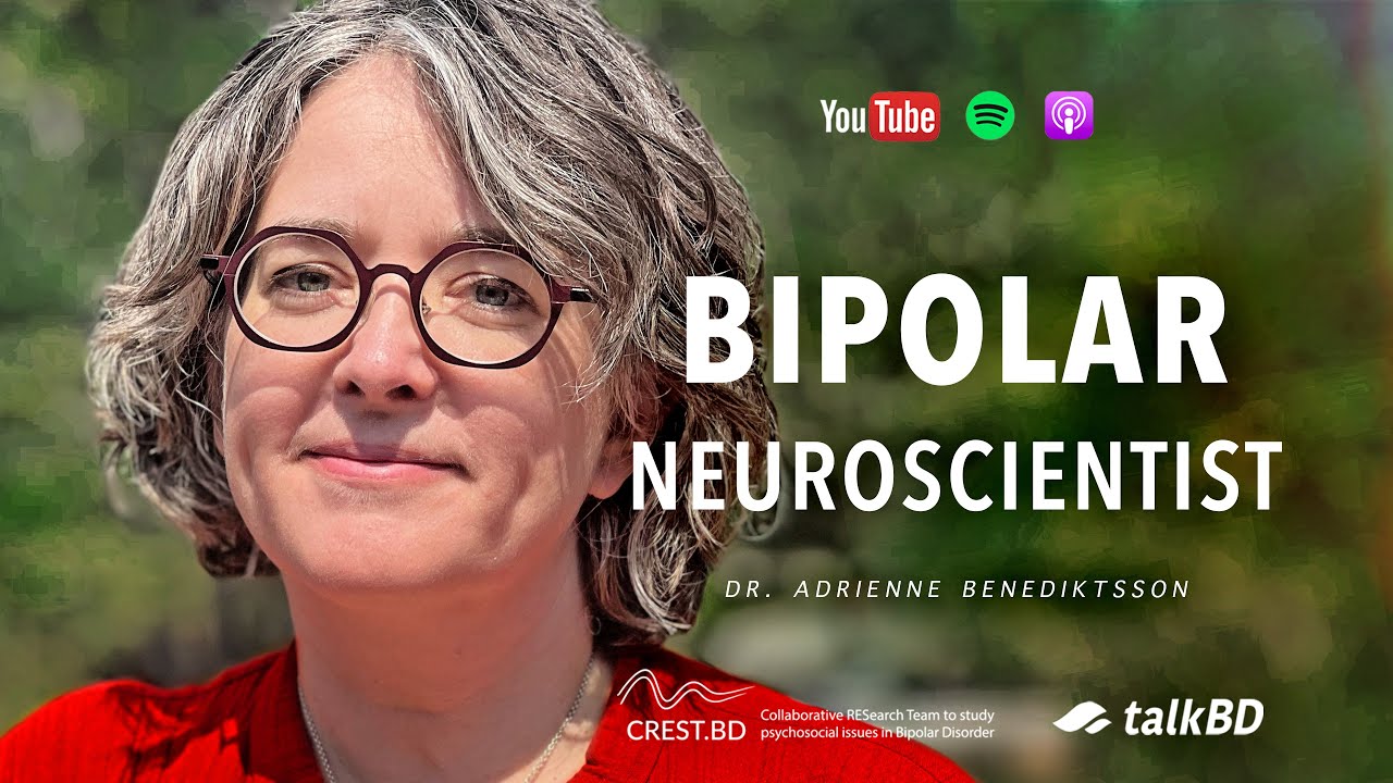 Bipolar Neuroscientist: I Survived Mania at 30,000ft | Dr. Adrienne Benediktsson | #talkBD EP 45 🛫