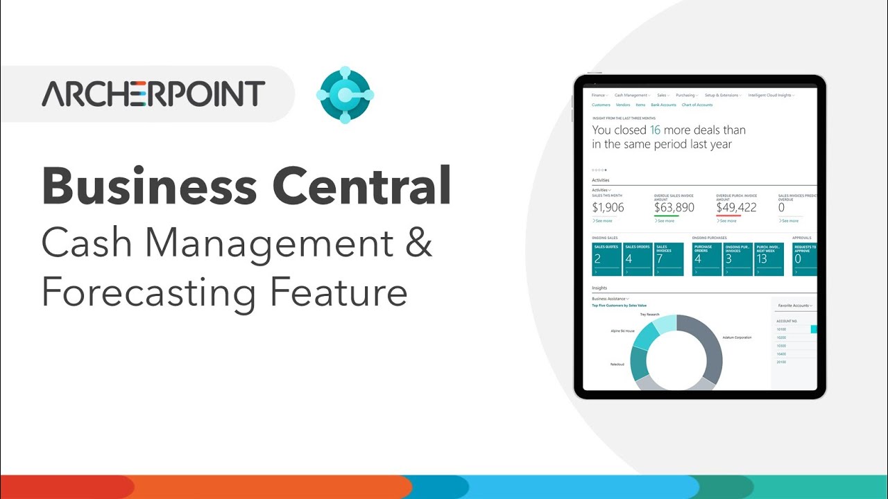 Cash Management and Forecasting in Business Central