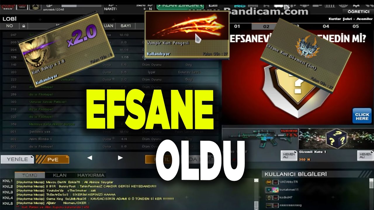 Kurtçular için 100 TL Çar dizme I WOLFTEAM
