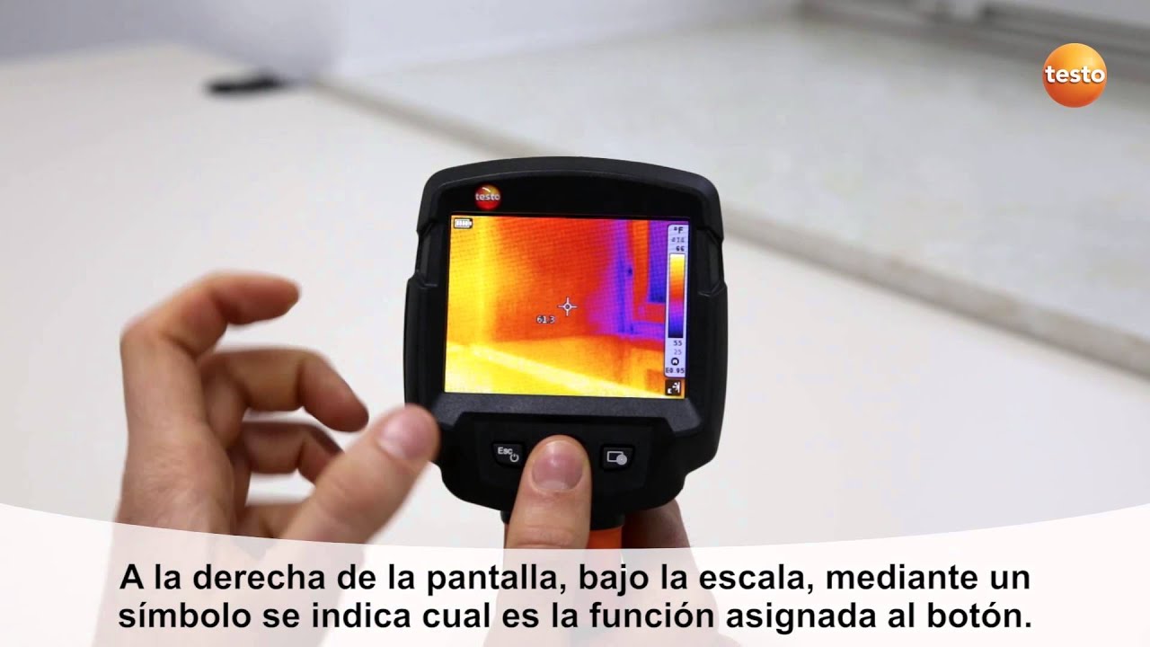 Cómo usar la cámara termográfica testo 870 | Be sure. Testo