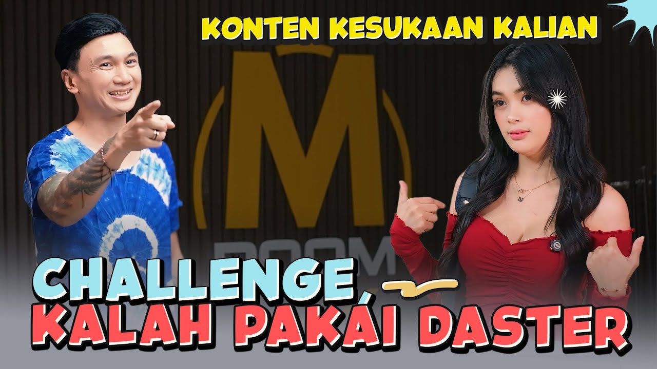 ANJI vs NUY, TANTANGAN YANG KALAH PAKAI DASTER ‼ M ROOM