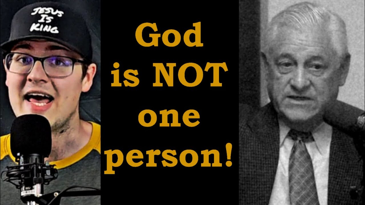 God is NOT One Person