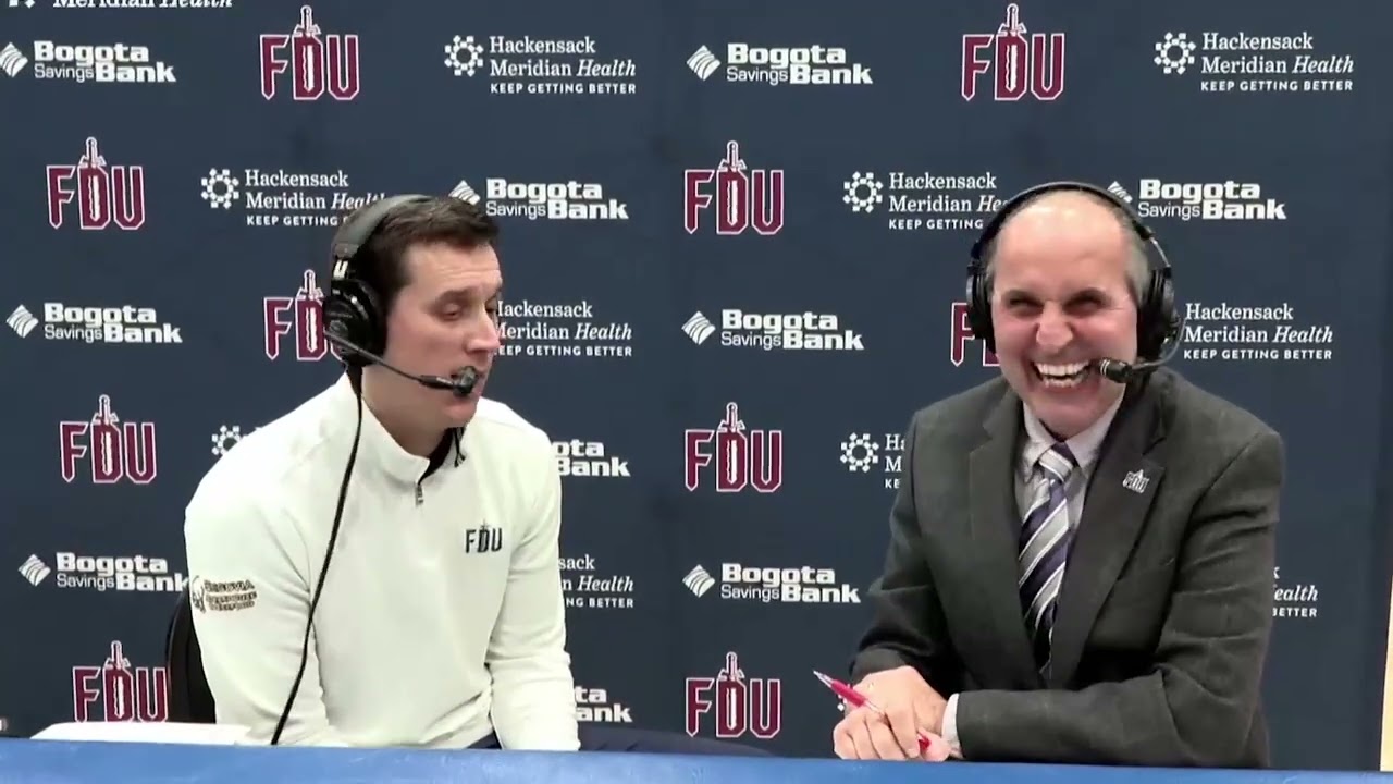 Postgame Interview with Jack Castleberry after FDU's Win Over Saint Francis