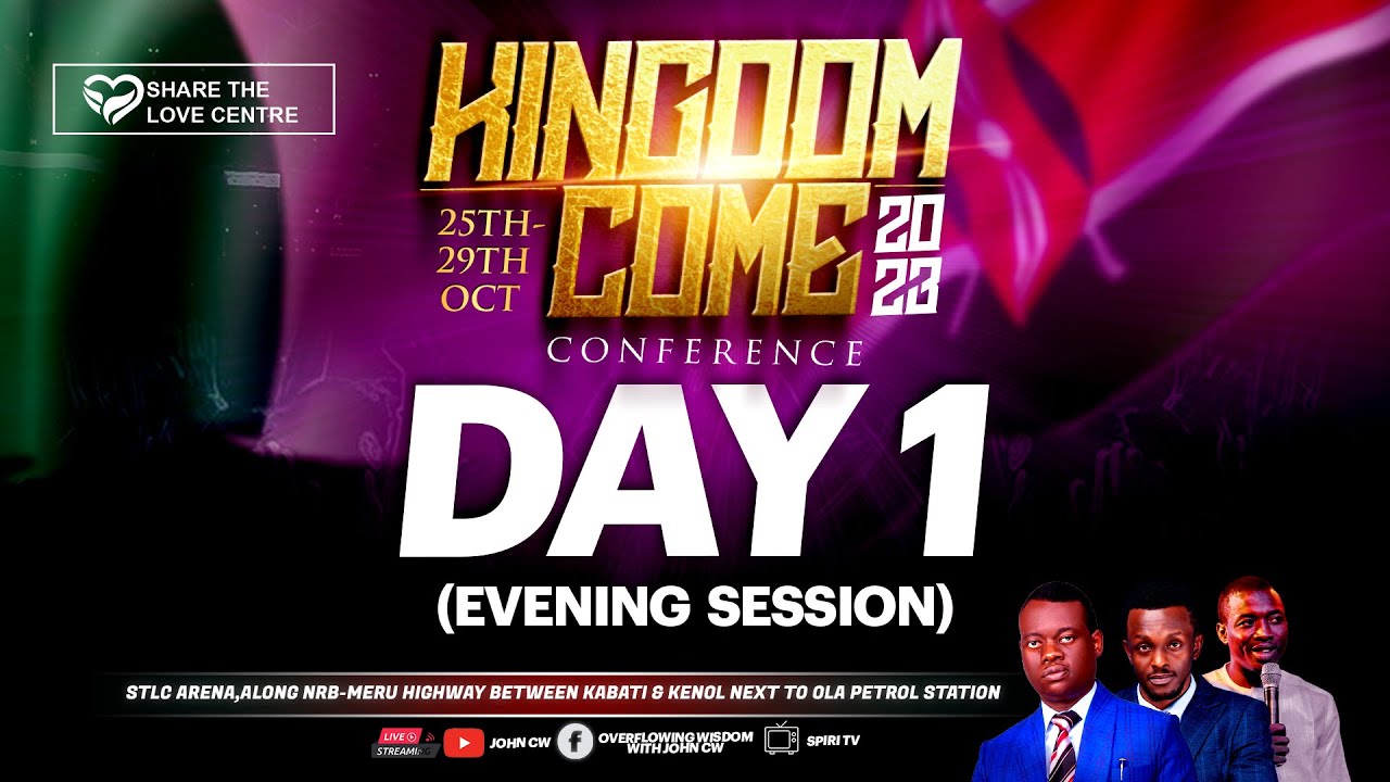 KINGDOM COME CONFERENCE 2023 || DAY 1 ||  WITH AP. AROME OSAYI, MIN. THEOPHILUS SUNDAY & TR. JOHN CW