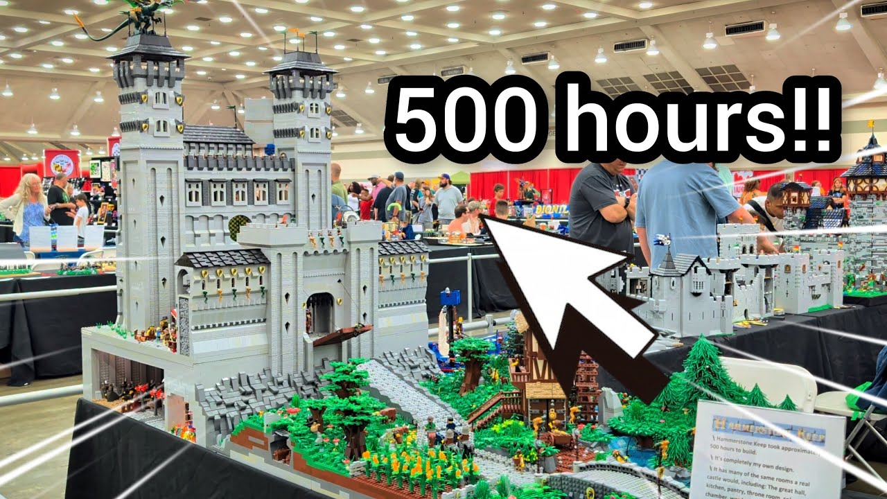Самый крутой замок из LEGO в истории? (Обзор MOC)