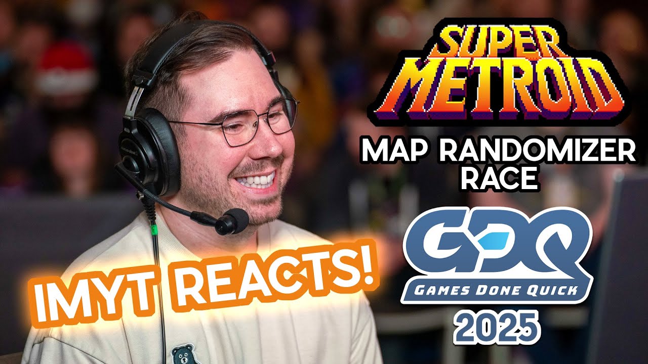 AGDQ 2025 Imyt REACTS - SM Map Rando Race w/ Eddie, Andy, and Oatsngoats