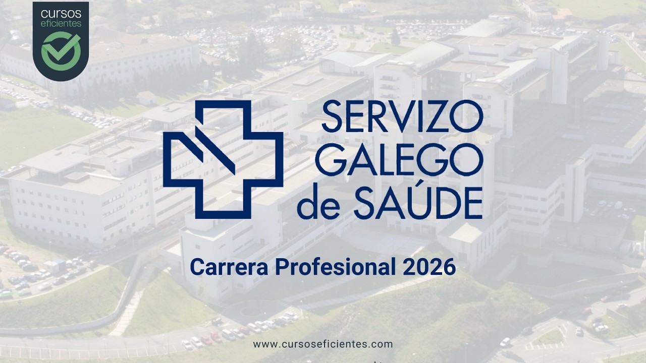 Carrera profesional SERGAS 2026: cursos online acreditados y homologados para sumar méritos