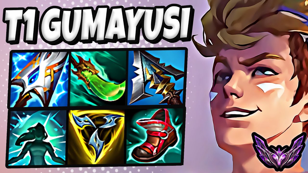 T1 Gumayusi Ezreal ADC vs Aphelios - Patch 25.15 Korea Master