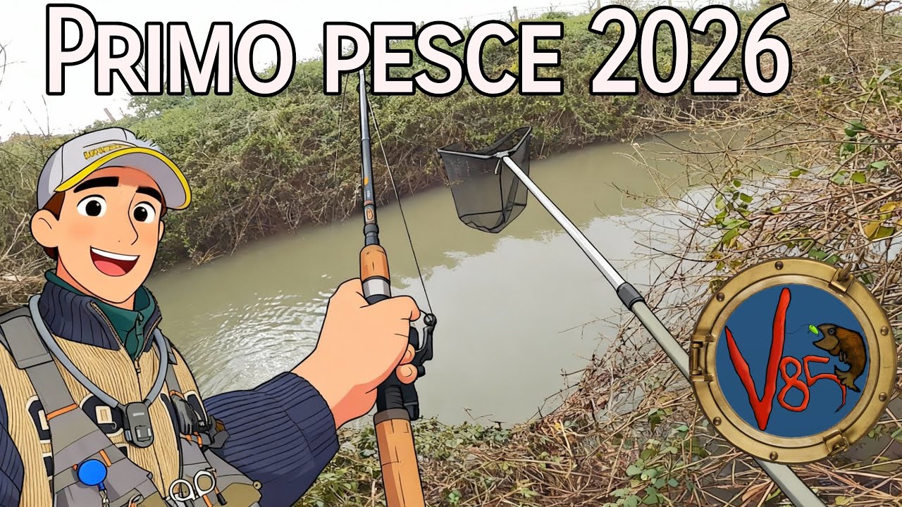Primo pesce del 2026! Strike video😎