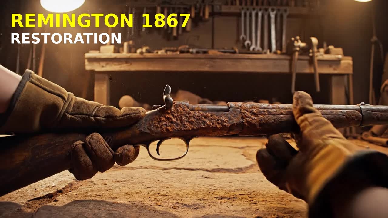 Restoring the RDR2 Sniper: Remington Rolling Block (1867) 🎯