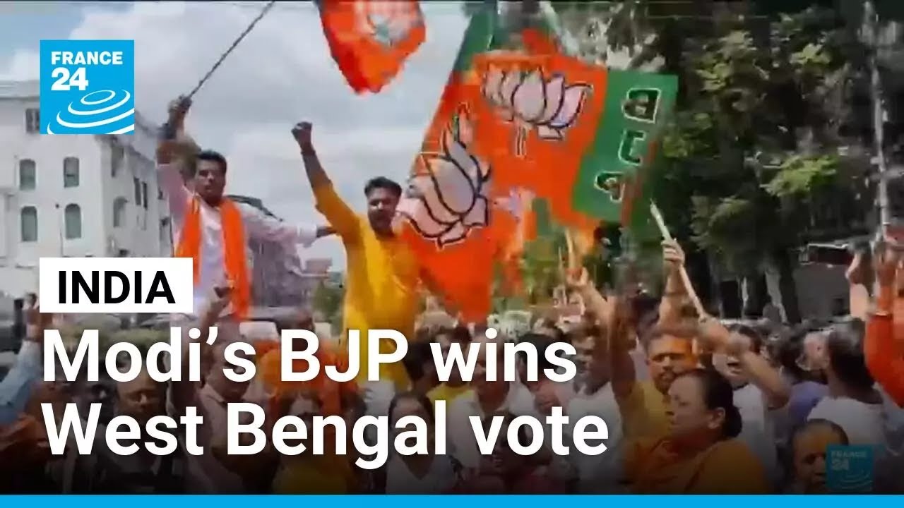 Modi&rsquo;s party wins control of India's West Bengal for first time &bull; FRANCE 24 English