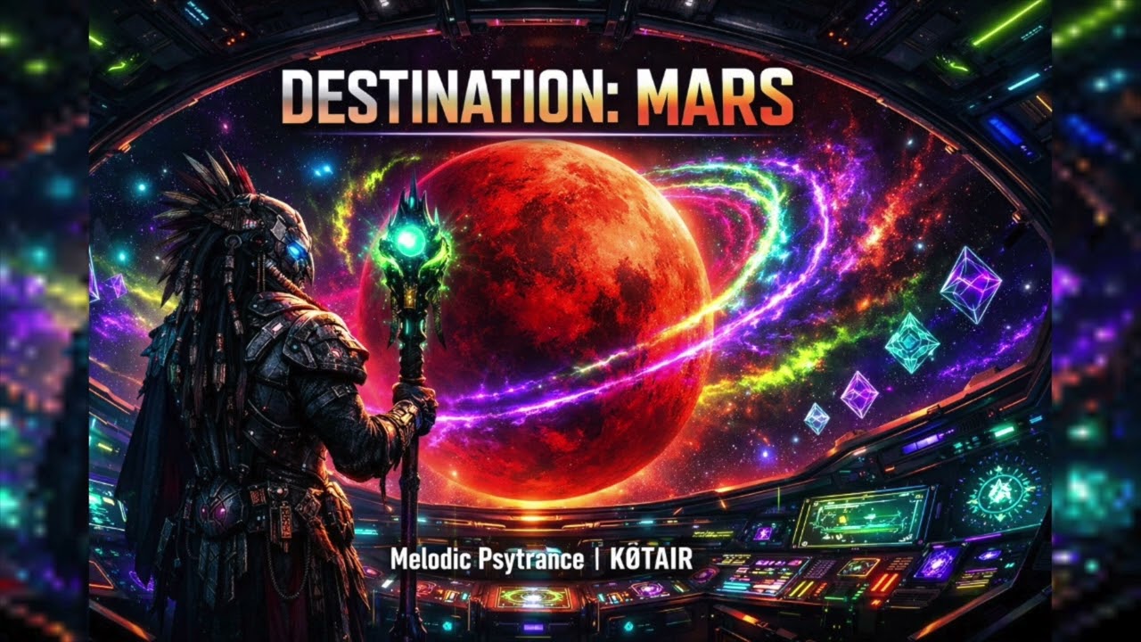 DESTINATION: MARS | Melodic Psytrance | KØTAIR
