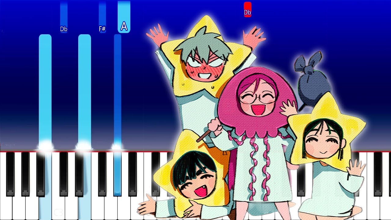 Alien Stage Part 2 - bon bon Jellyfish Planet (VIVINOS)(Piano Tutorial)