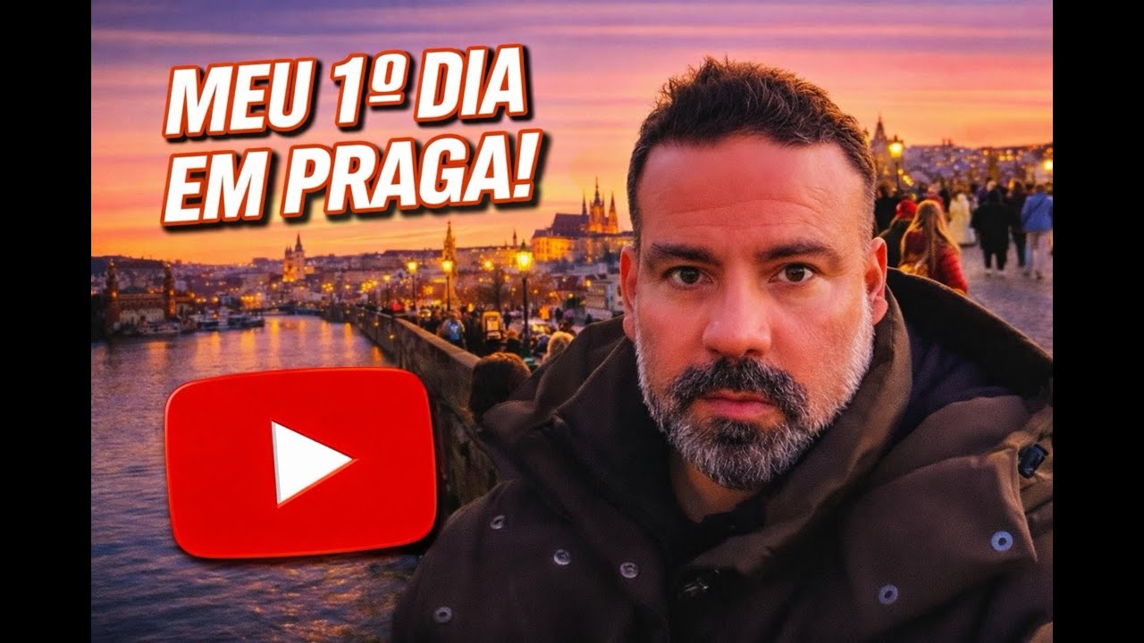Meu Primeiro dia em Praga