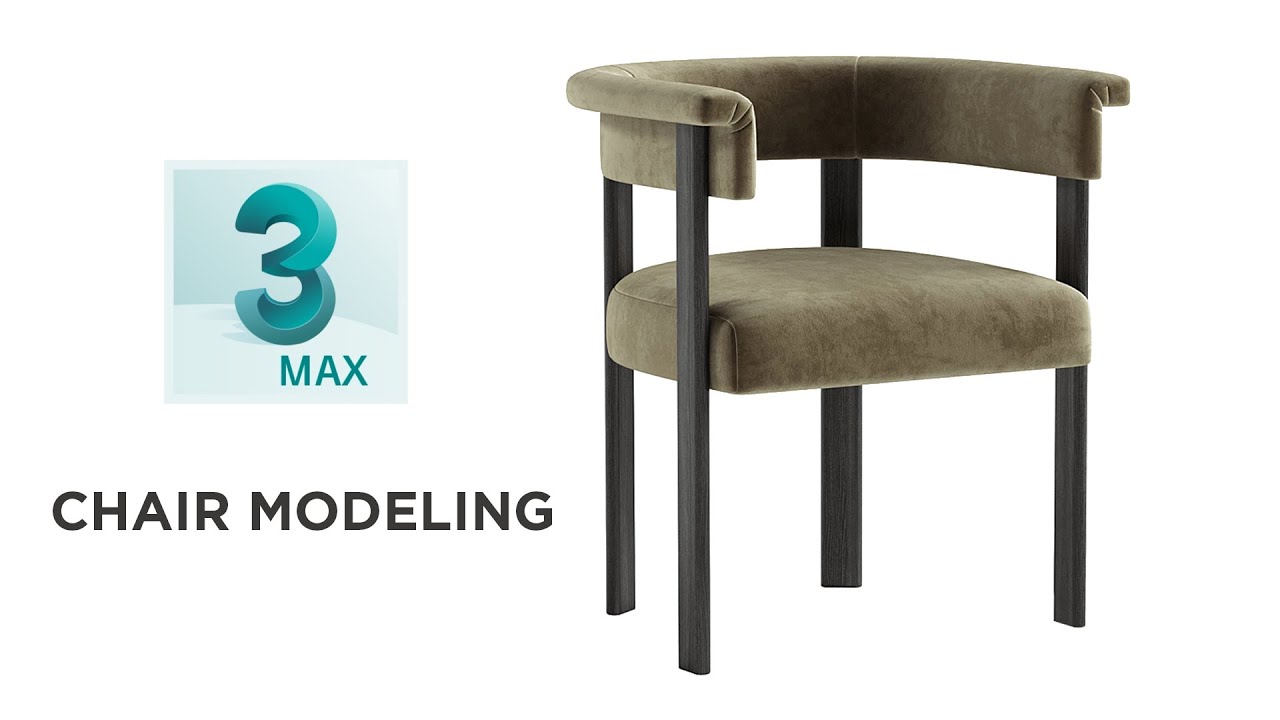 Chair Modeling in 3ds Max || Furniture Modeling in 3ds max 2022 in Hindi