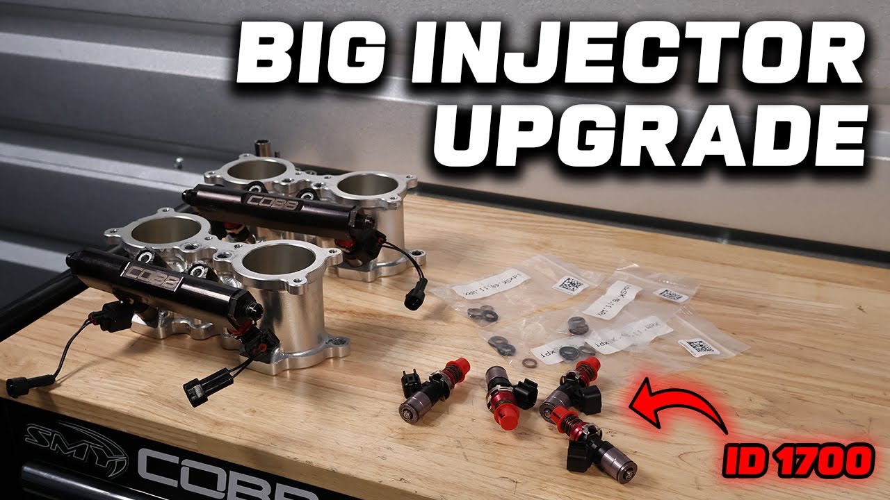 SUBARU STI Injector Upgrade! (ID1700 Install + COBB Fuel Rails + TGVs + IAG AOS Upgrade)