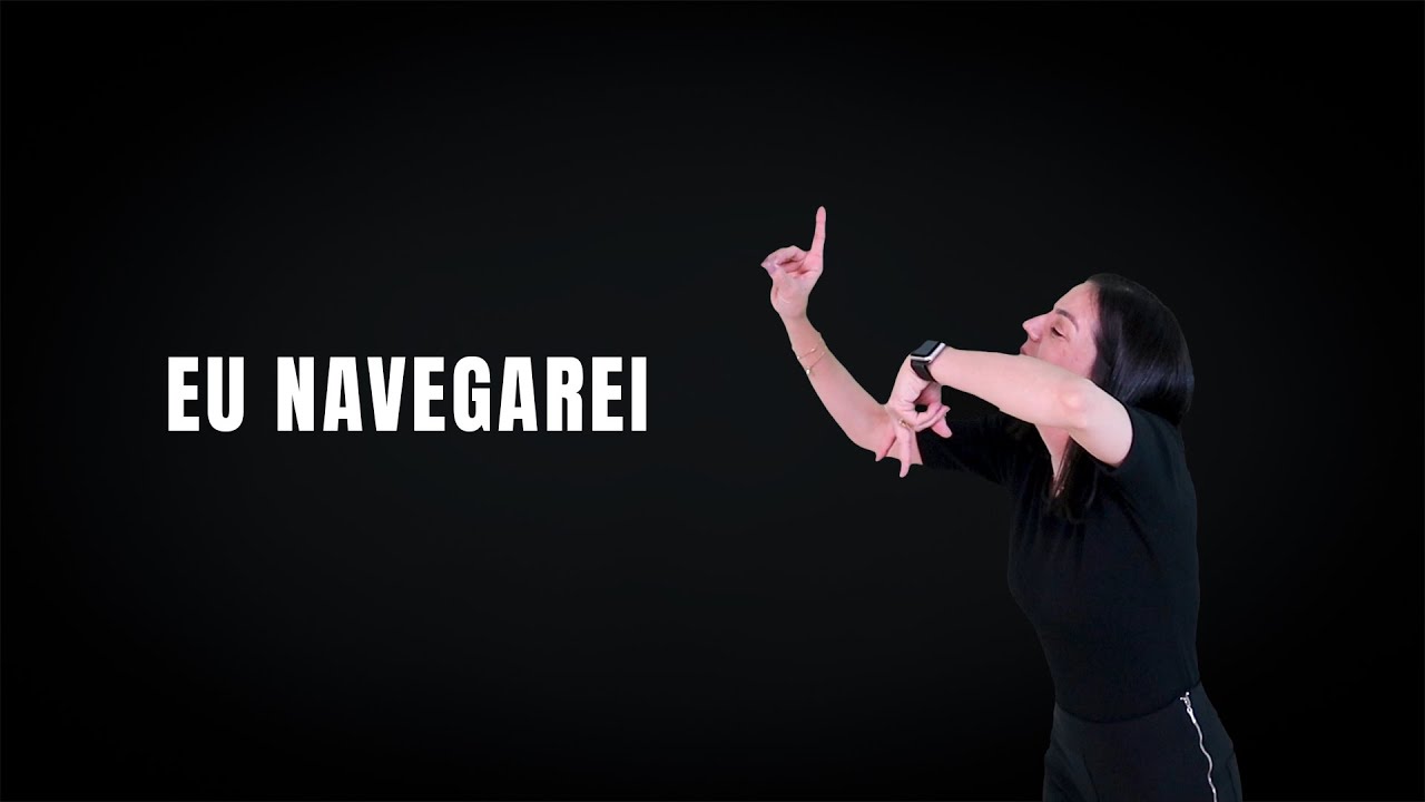 Eu navegarei #gabrielarocha #escolholibras