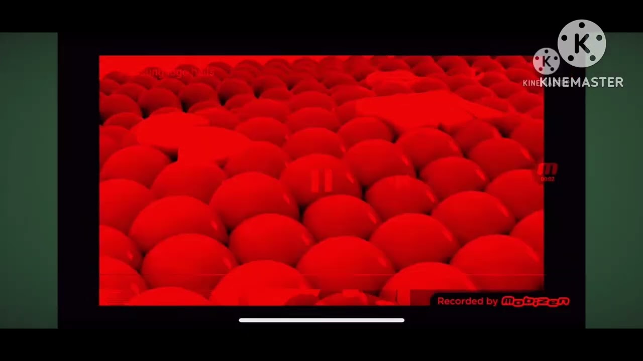 I accidentally Samsung logo balls on KineMaster