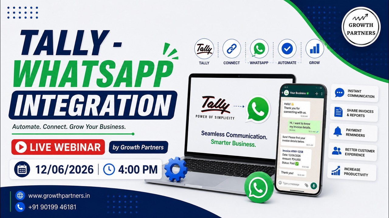 Tally WhatsApp Integration 2026 | Easy Step-by-Step Setup Guide