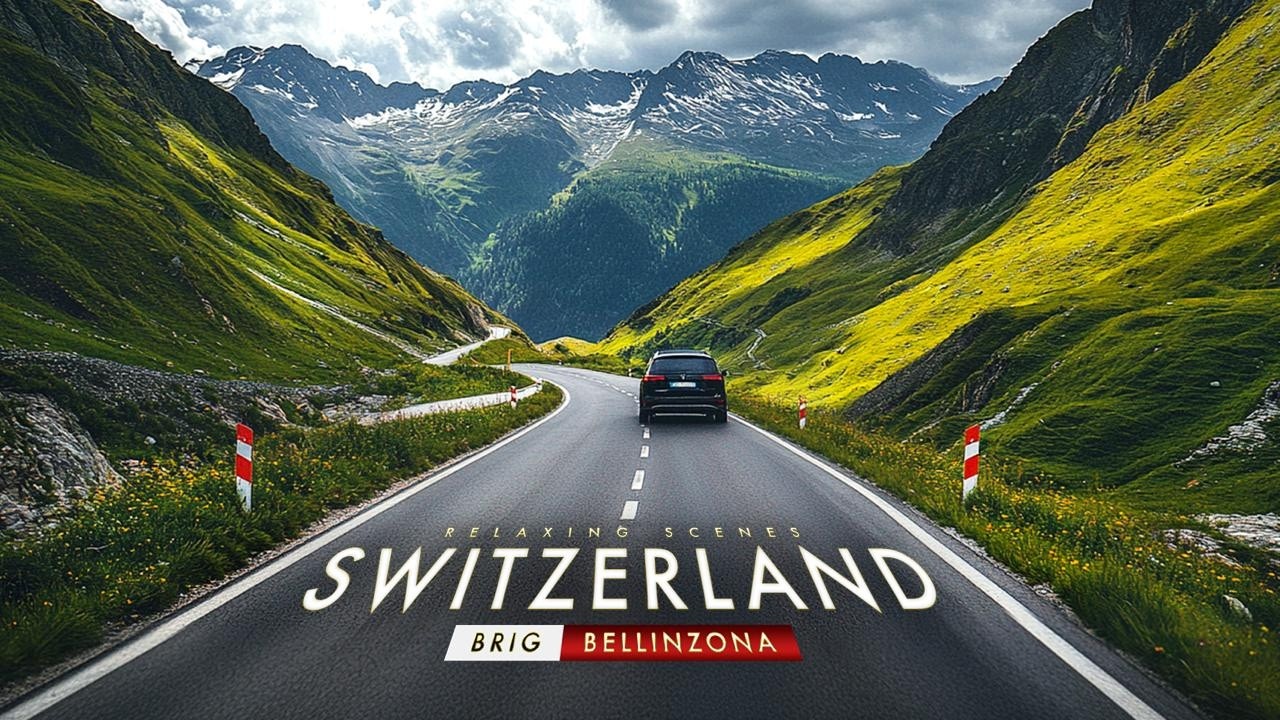 I Didn&rsquo;t Expect This Route in Switzerland to Turn Into a Mountain Drive | 4K