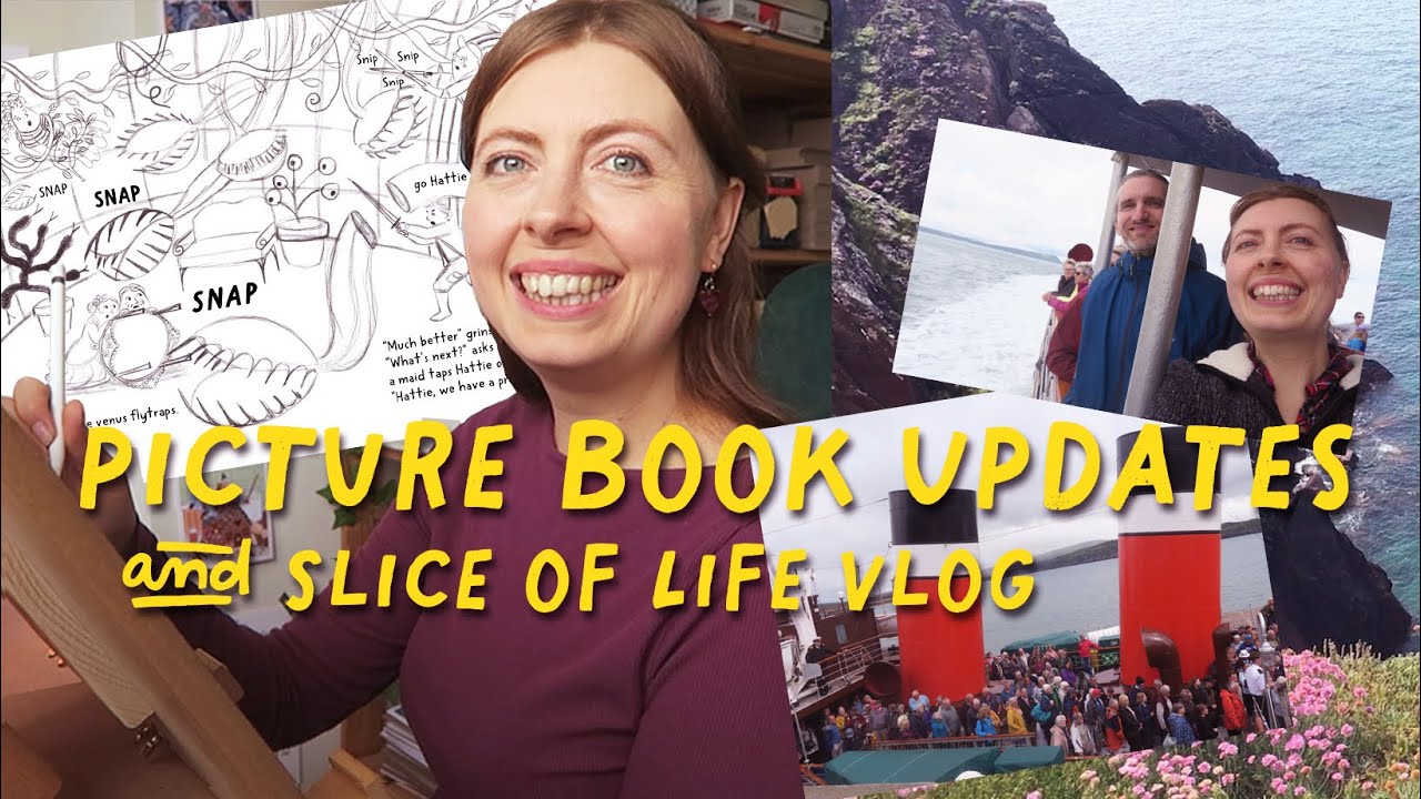 Picture Book Updates & Slice Of Life Vlog 📚🌻✏️ Artist Diaries