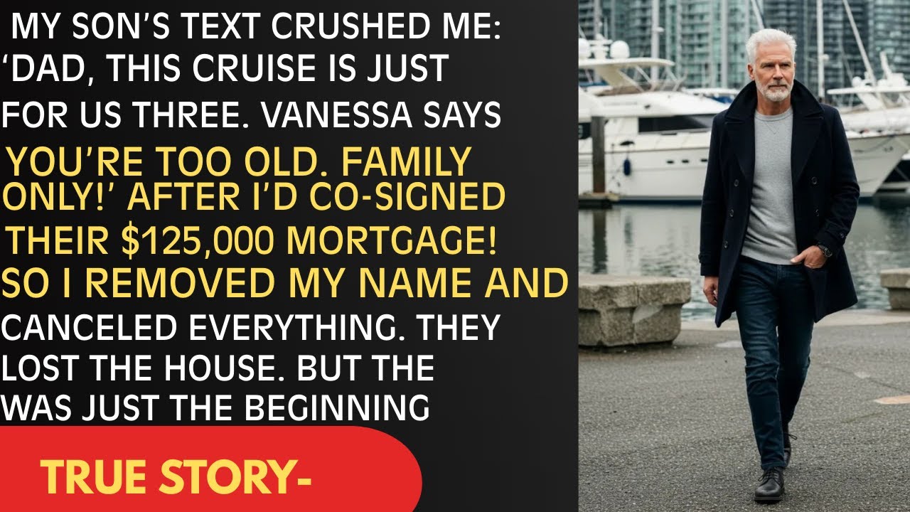 My Son Excluded Me From Family Cruise - My Response Shocked Him Instantly