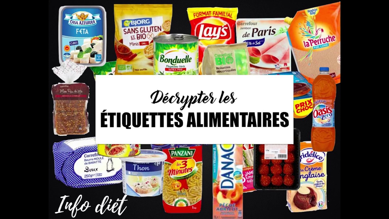 Décrypter les étiquettes alimentaires