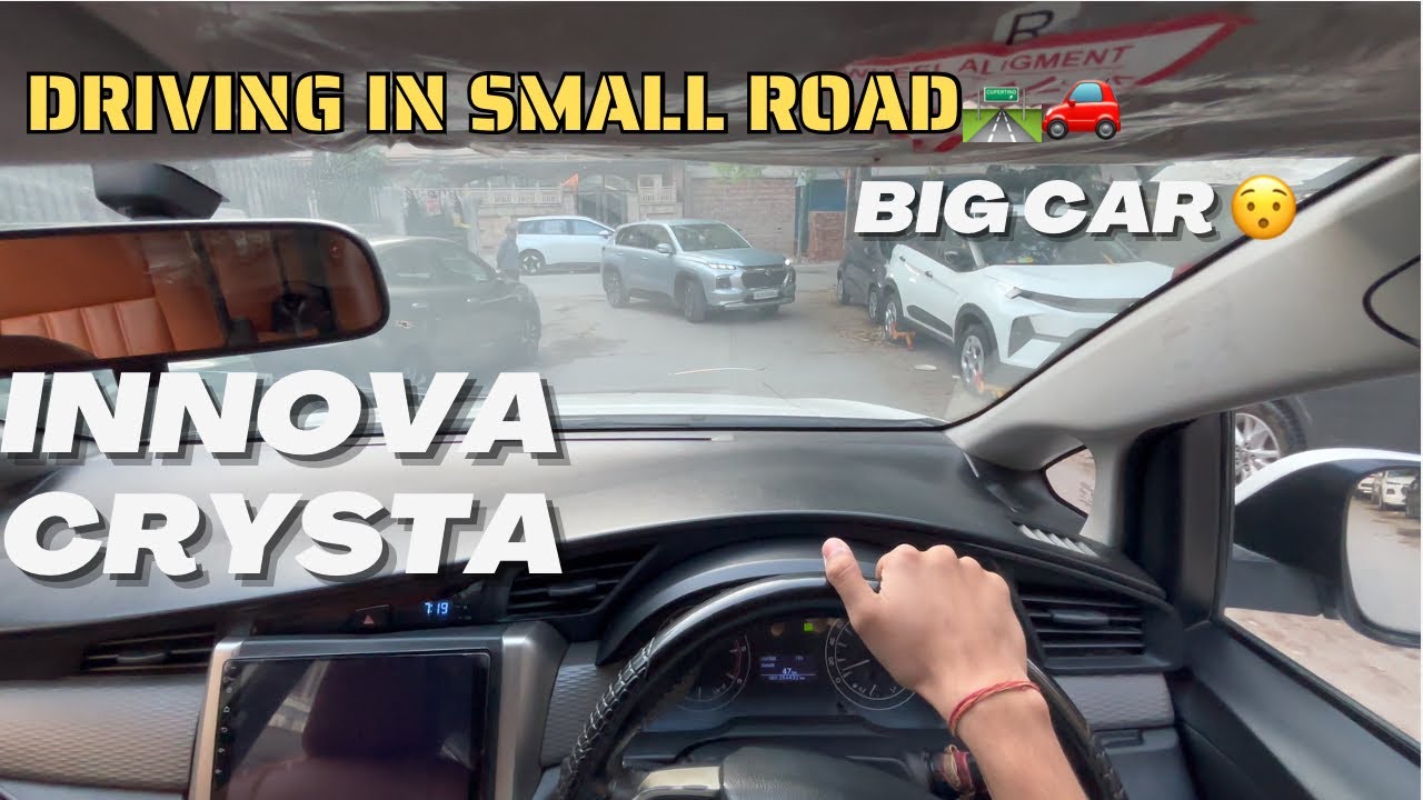 Driving Toyota INNOVA Crysta🚘 | Diesel BS IV 2017 | Driving Review | Generation Cars