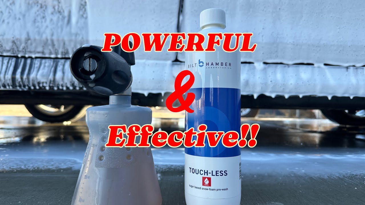 Bilt Hamber Touchless Pre-Wash Foam. It's Outstanding!