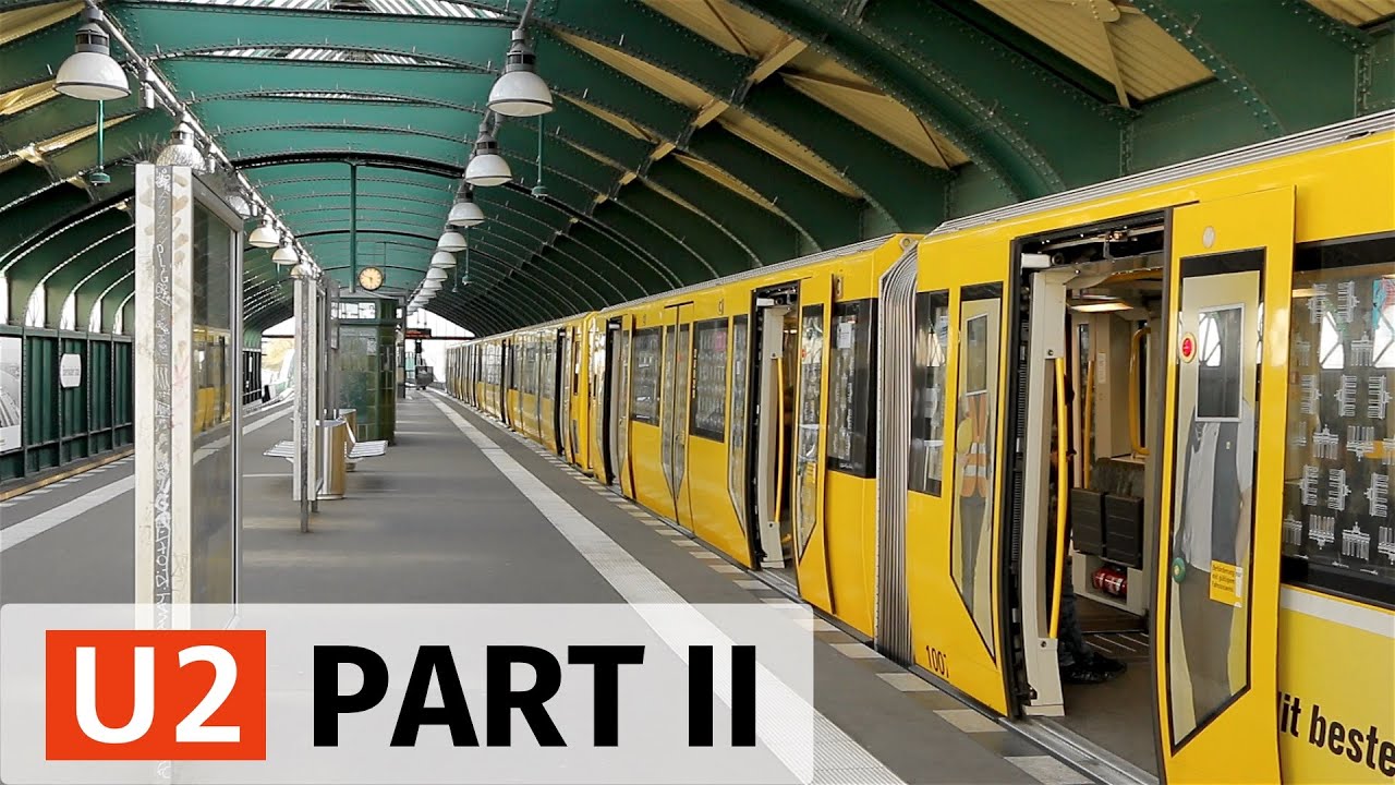 U-Bahn Berlin: U2 Action in the Center - Part 2