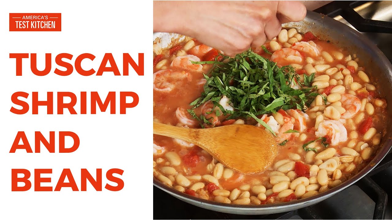 How to Make Tuscan Shrimp and Beans