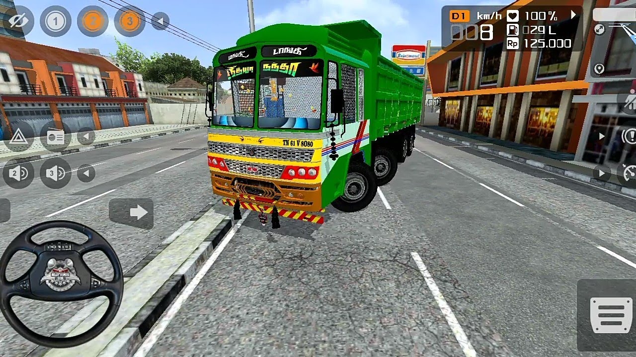 TRUCK SIMULATOR INDONESIA GAME VIDEO DRIVING TRUCK VIDEO