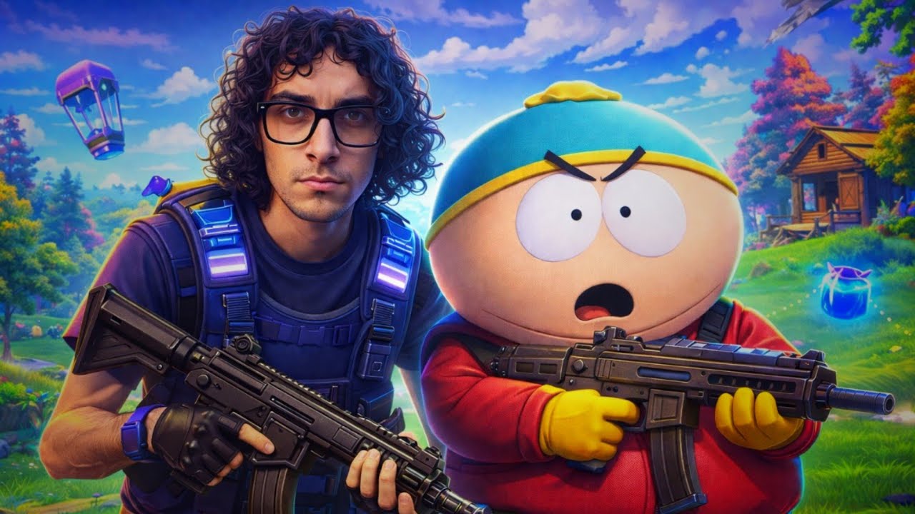 ASI probamos la TEMPORADA de SOUTHPARK en FORTNITE con Dafhy, Bolsa y Sofi