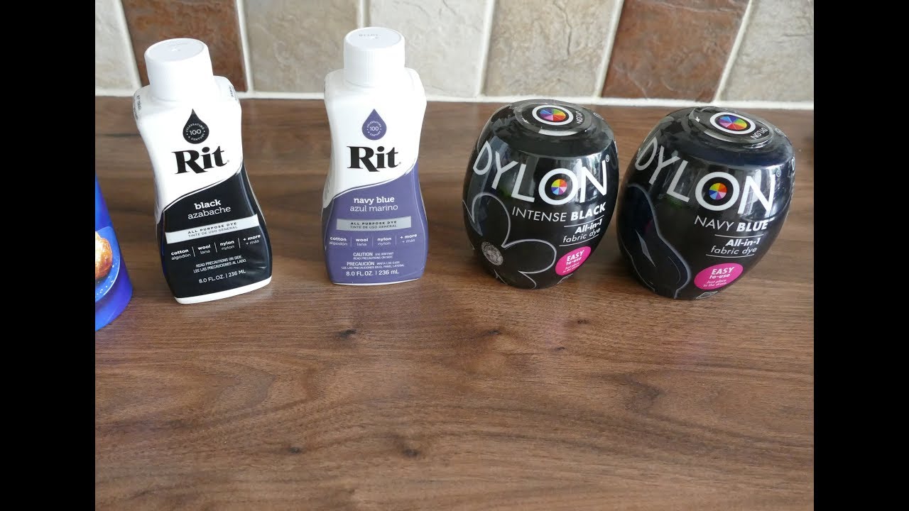 Rit Dye vs Dylon Dye ~ How to dye Jeans