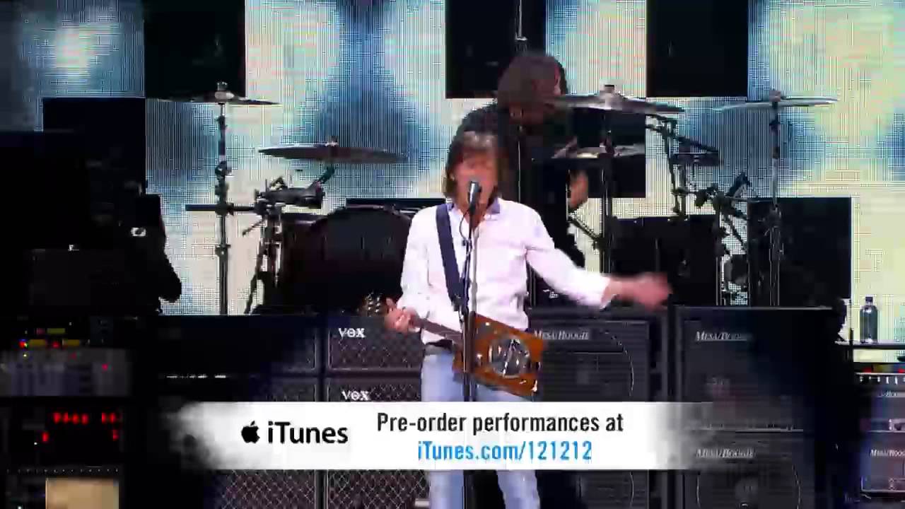 Cut Me Some Slack @ McCartney/Grohl/Novoselic [121212 The Concert For Sandy Relief]