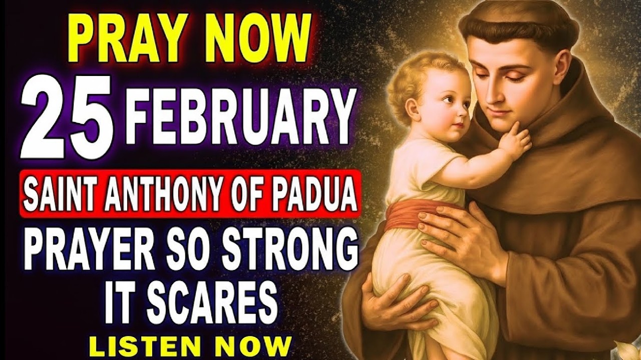 Saint Anthony, Calm My Tired and Troubled Heart | Saint Anthony