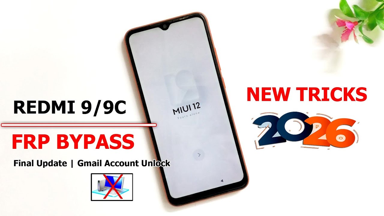 How to Redmi 9 /9c Frp Bypass 2026 | Redmi 9 /9c Google Account Bypass New Security