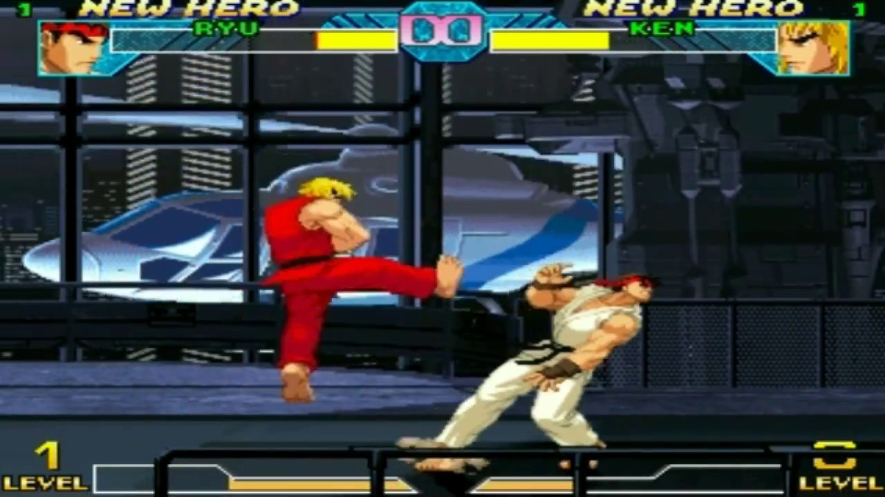 Mugen - Ryu vs. Ken [Ryu's New Patch DL]