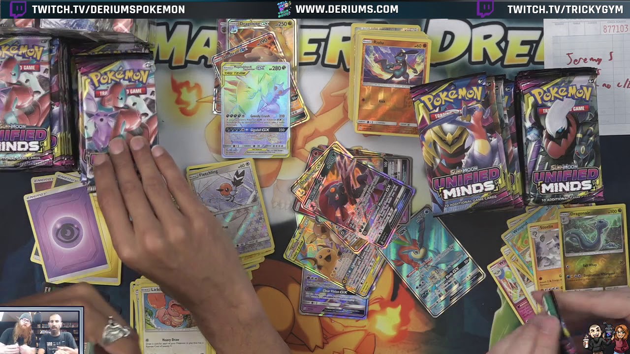 Unified Minds Case Speed Opening (6 Pokemon Booster Boxes)