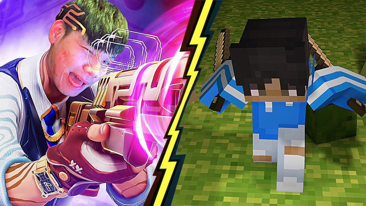 Hoàng tử Minecraft gặp Đầu gấu Valorant...