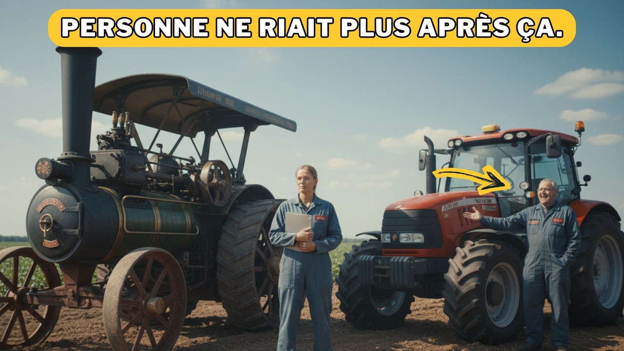 ILS ONT RI D'ELLE — JUSQU'À CE QU'ELLE DÉMARRE SA MACHINE À VAPEUR DE 1912