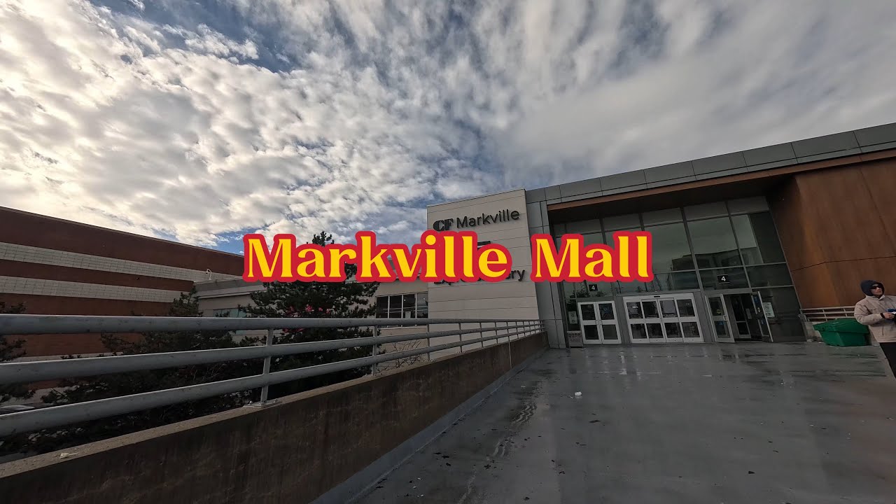 [4K] Прогулка по торговому центру Markville Mall, Маркхэм, Онтарио