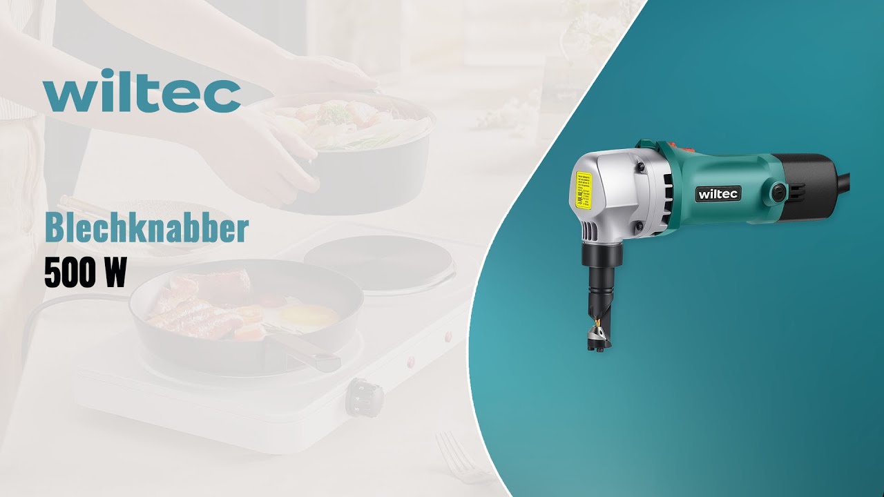 Wiltec Blechknabber 500 W