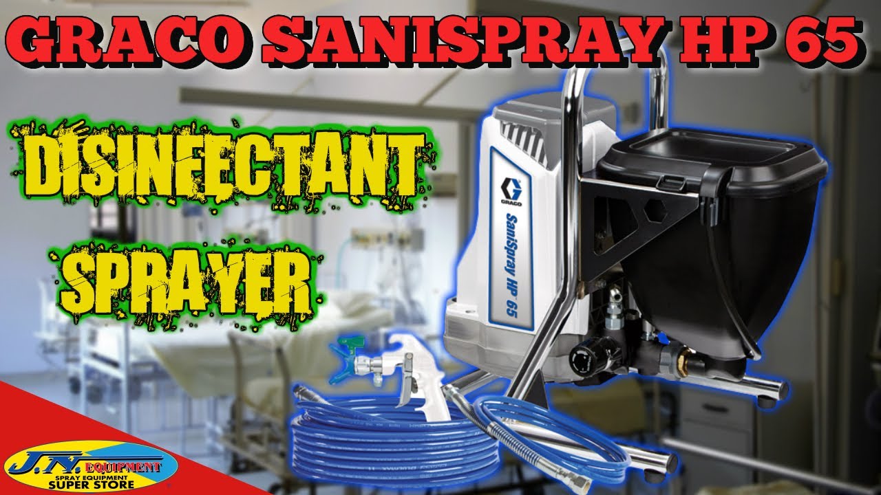 Graco SaniSpray HP Product Demonstration by JN Equipment