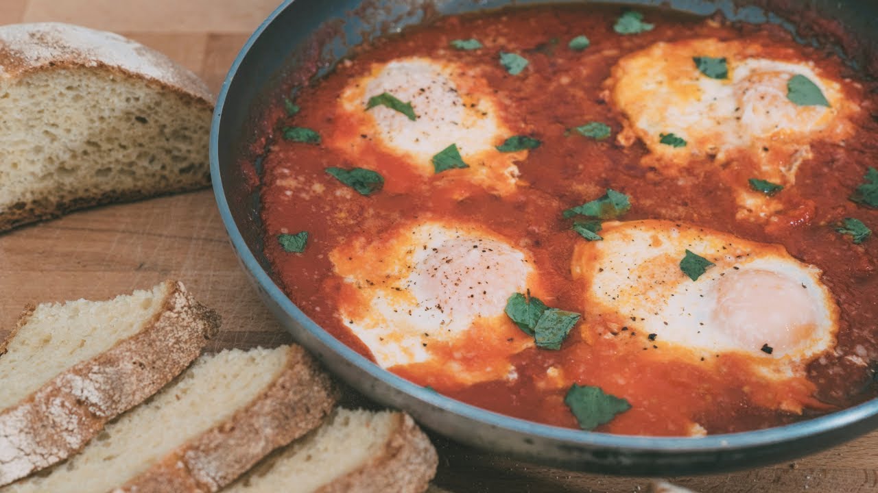 ЯЙЦА В ПУРГАТОРИИ🍳Итальянская бабушка готовит яйца в помидорах по старинному неаполитанскому рецепту