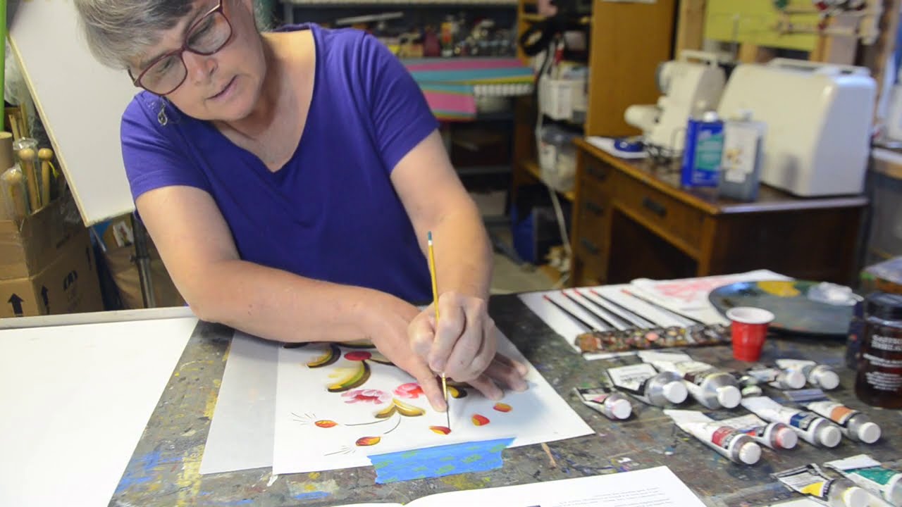 Carla Paints Kurbits