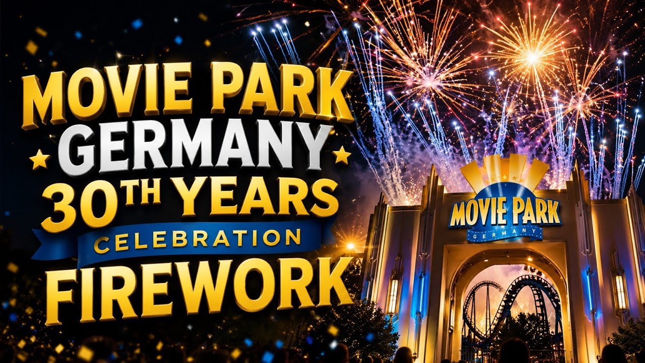 Movie Park Germany - 30th Years of Hollywood in Germany - Celebration Firework
