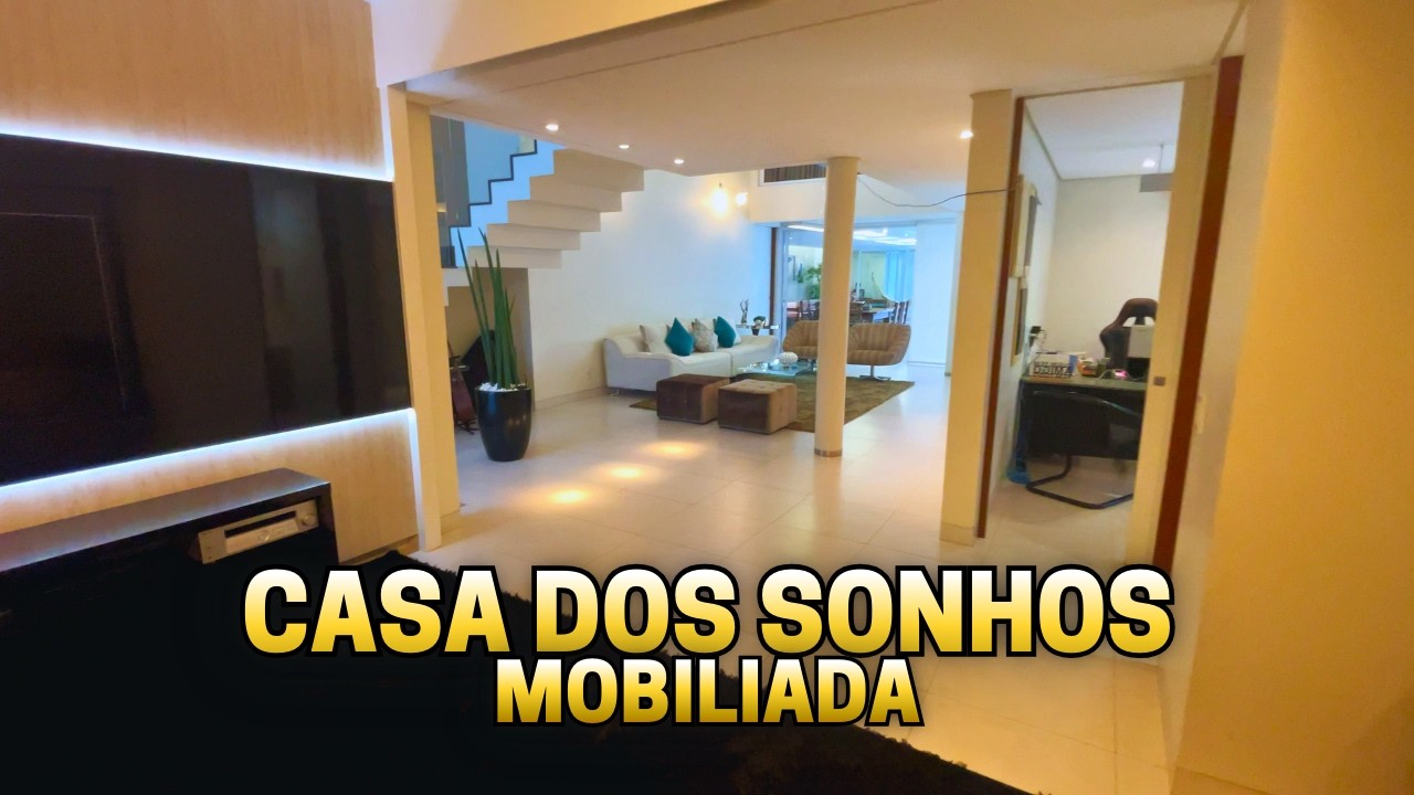 ESSA CASA MOBILIADA NA ZONA SUL DE UBERLÂNDIA É UM SONHO REAL