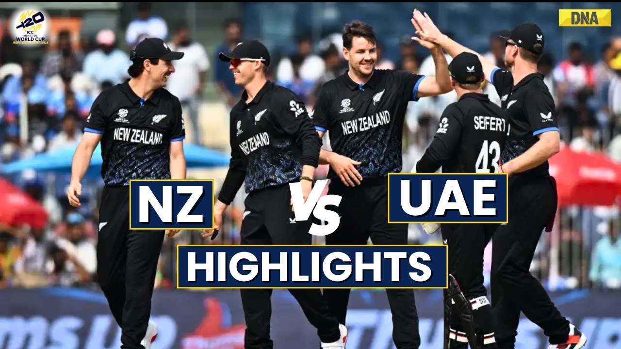 NZ Vs UAE Highlights: Tim Seifert, Fin Allen Power NZ To 10-Wicket Win With Record-Breaking Stand