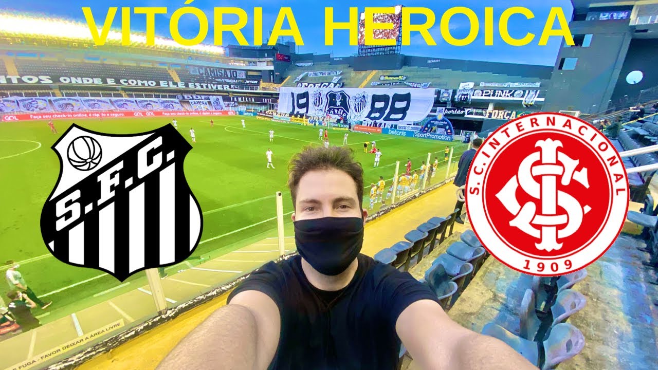 VITÓRIA HEROICA DO SANTOS NA VILA BELMIRO APÓS 10 JOGADORES CONTAMINADOS - Santos x Internacional